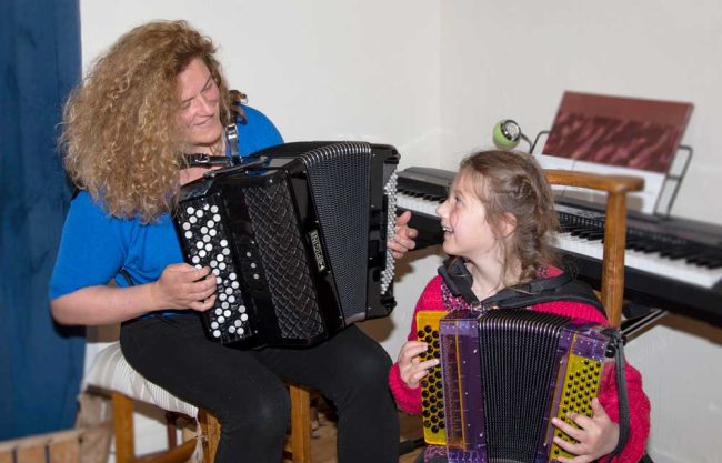 Lozère accordéon - Laure Gasana - cours